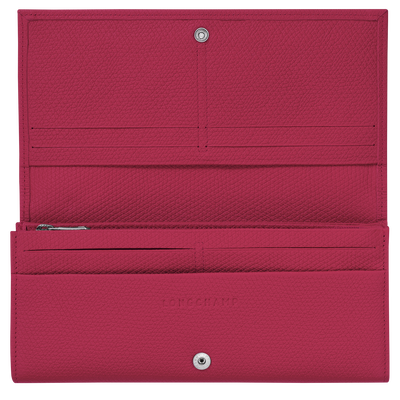 Le Roseau Flap wallet, Beetroot