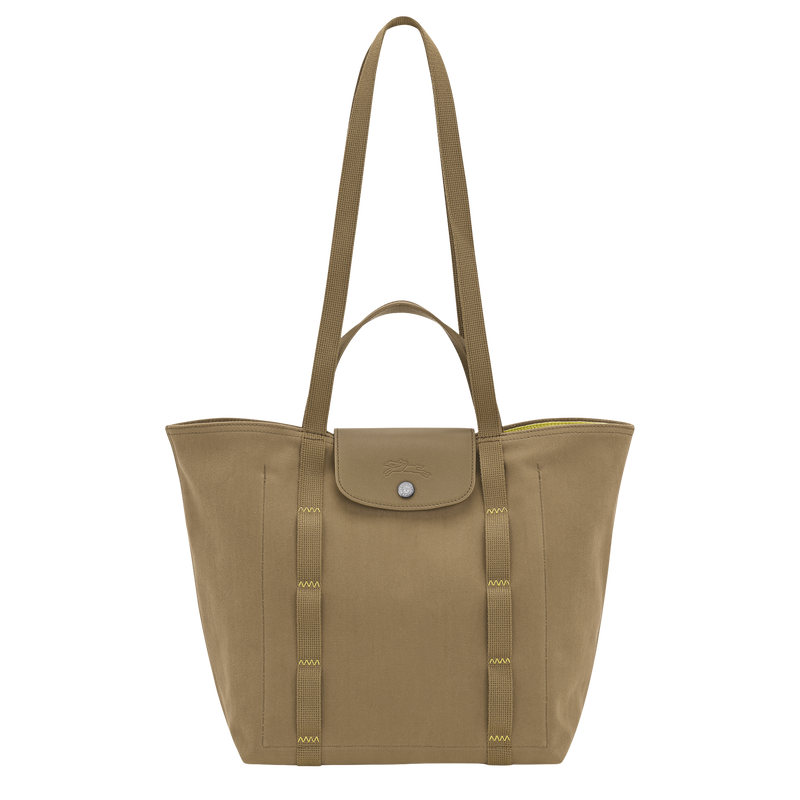 Le Pliage Collection M Tote bag , Lichen - Canvas  - View 1 of  7