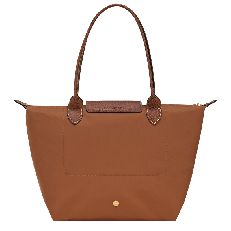 Le Pliage Original M Tote bag , Cognac - Recycled canvas  - View 4 of  7