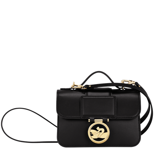 Box-Trot XS Crossbody bag , Black - Leather - View 1 of  6