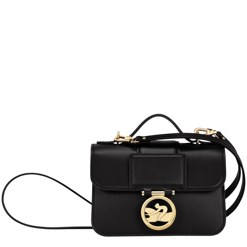 Box-Trot XS Crossbody bag Black - Leather (10180HAU001) | Longchamp US