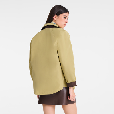 null Padded blouson, Mocha/Pistachio