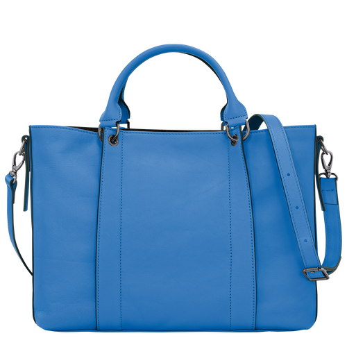 Longchamp 3D L Handbag , Cobalt - Leather - View 4 of  4