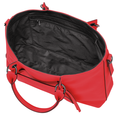 Longchamp 3D L Handbag , Red - Leather - View 5 of 5