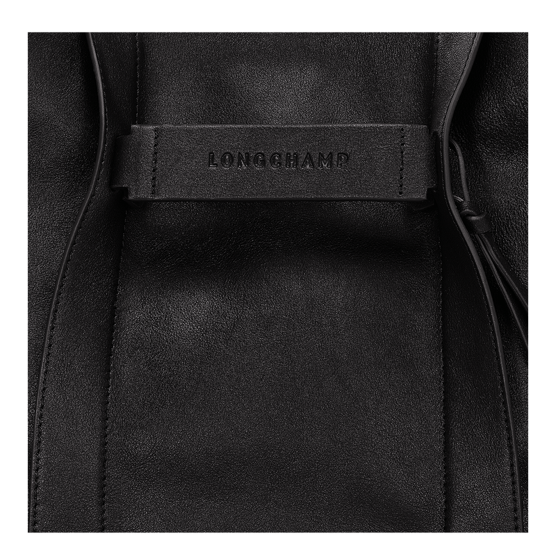 Longchamp 3D M Hobo bag Black Leather Longchamp DK