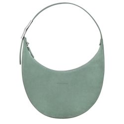 Schultertasche M Roseau Essential , Leder - Grau grün