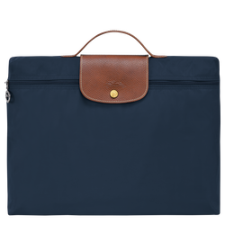 Le Pliage Original Maletín S , Lona reciclada - Azul Marino