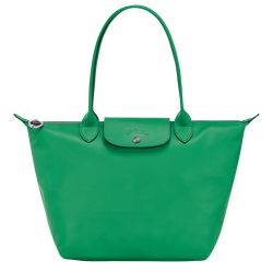 Le Pliage Xtra M Tote bag , Green - Leather