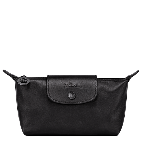Le Pliage Xtra Pouch , Black - Leather - View 1 of  3