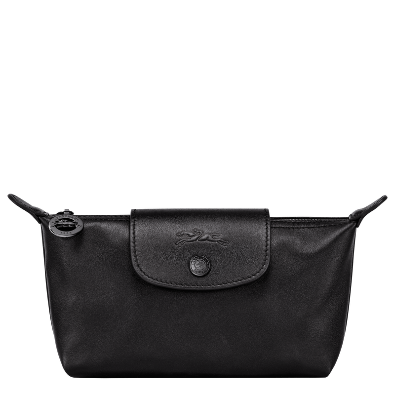 Le Pliage Xtra Pouch , Black - Leather  - View 1 of  3
