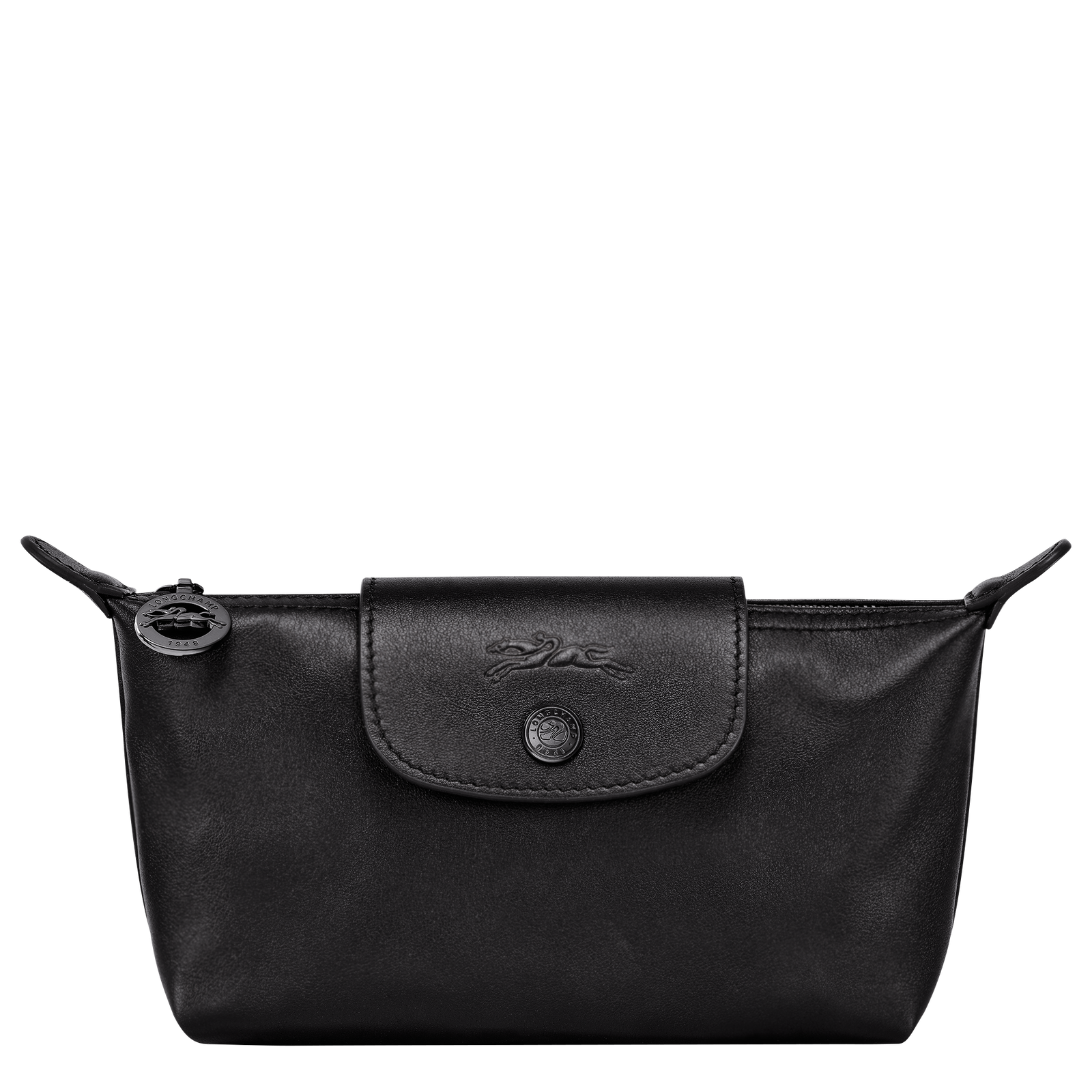 Le pliage cuir pouch best sale