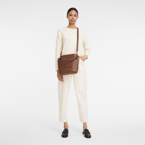 Longchamp 3D Crossbody bag S, Cognac