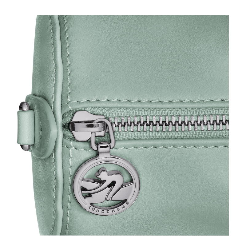 Handtasche M Daylong Leder - Seladongrün | Longchamp DE