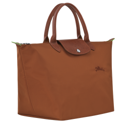 Le Pliage Green Handtasche M, Cognac