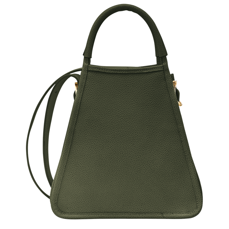 Le Foulonné S Handbag , Khaki - Leather  - View 4 of 5
