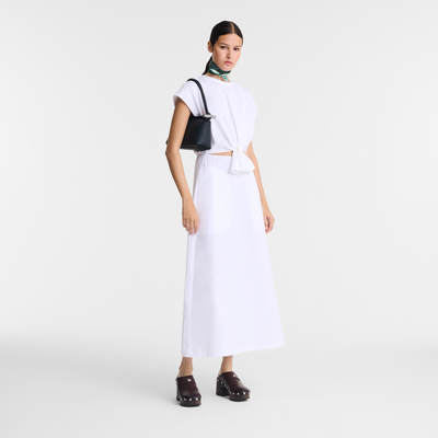 Le Roseau Shoulder bag M, Rose gold