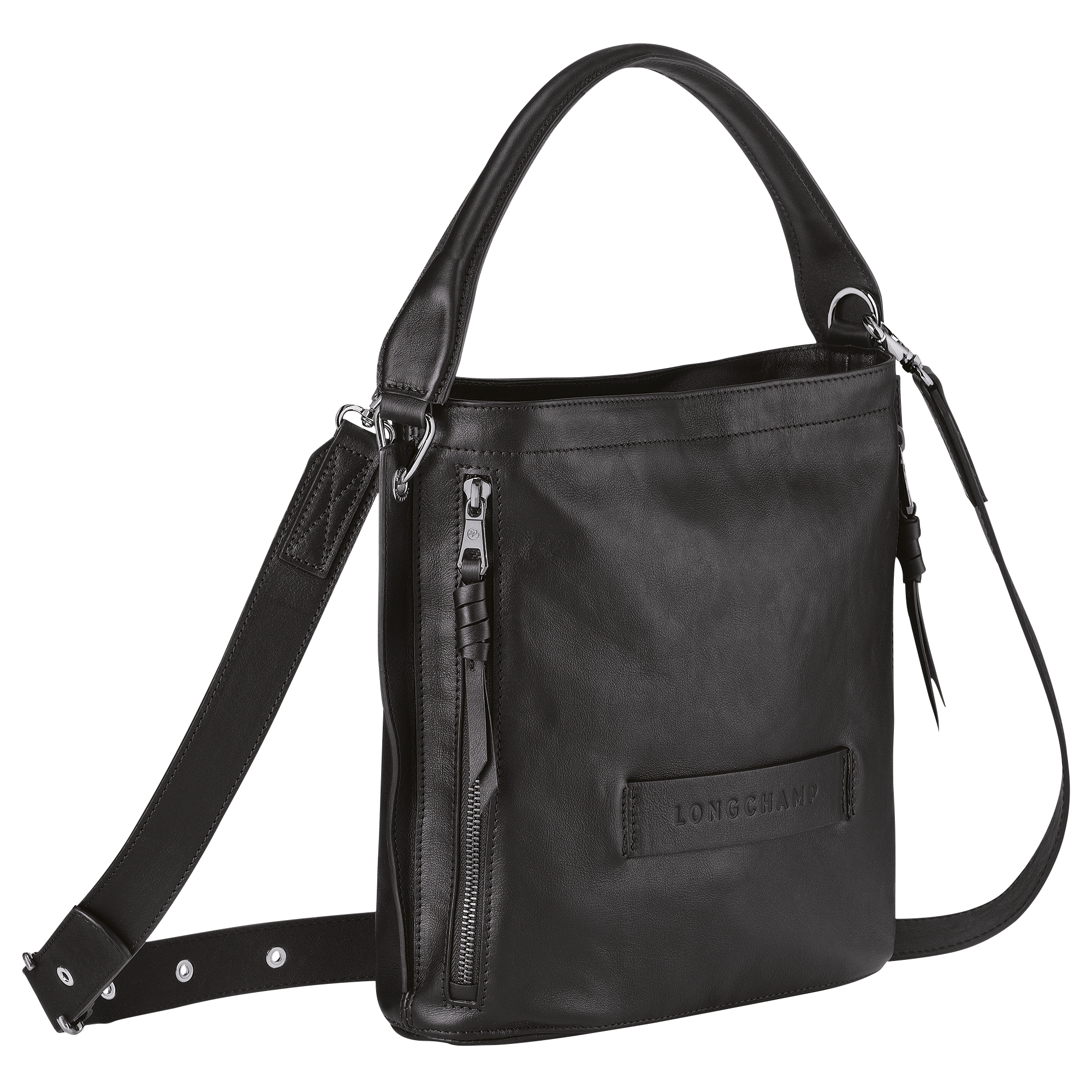 Longchamp 3d leather hobo shop