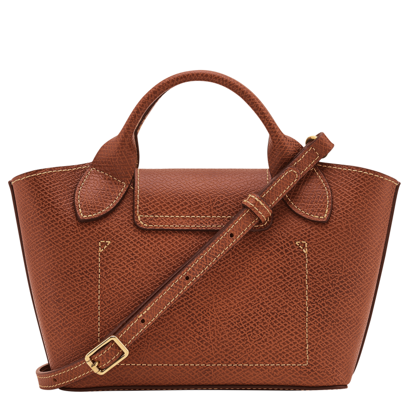 Shopping bag XS &Eacute;pure , Pelle - Marrone  - View 3 of  5