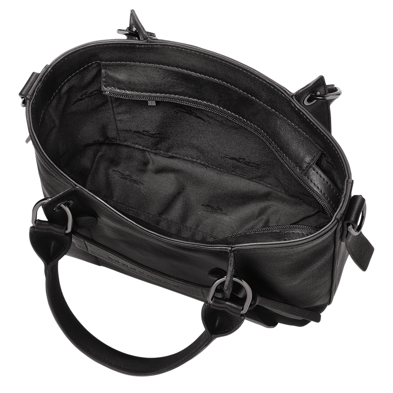 Handtasche S Longchamp 3D , Leder - Schwarz  - Ansicht 5 von 6