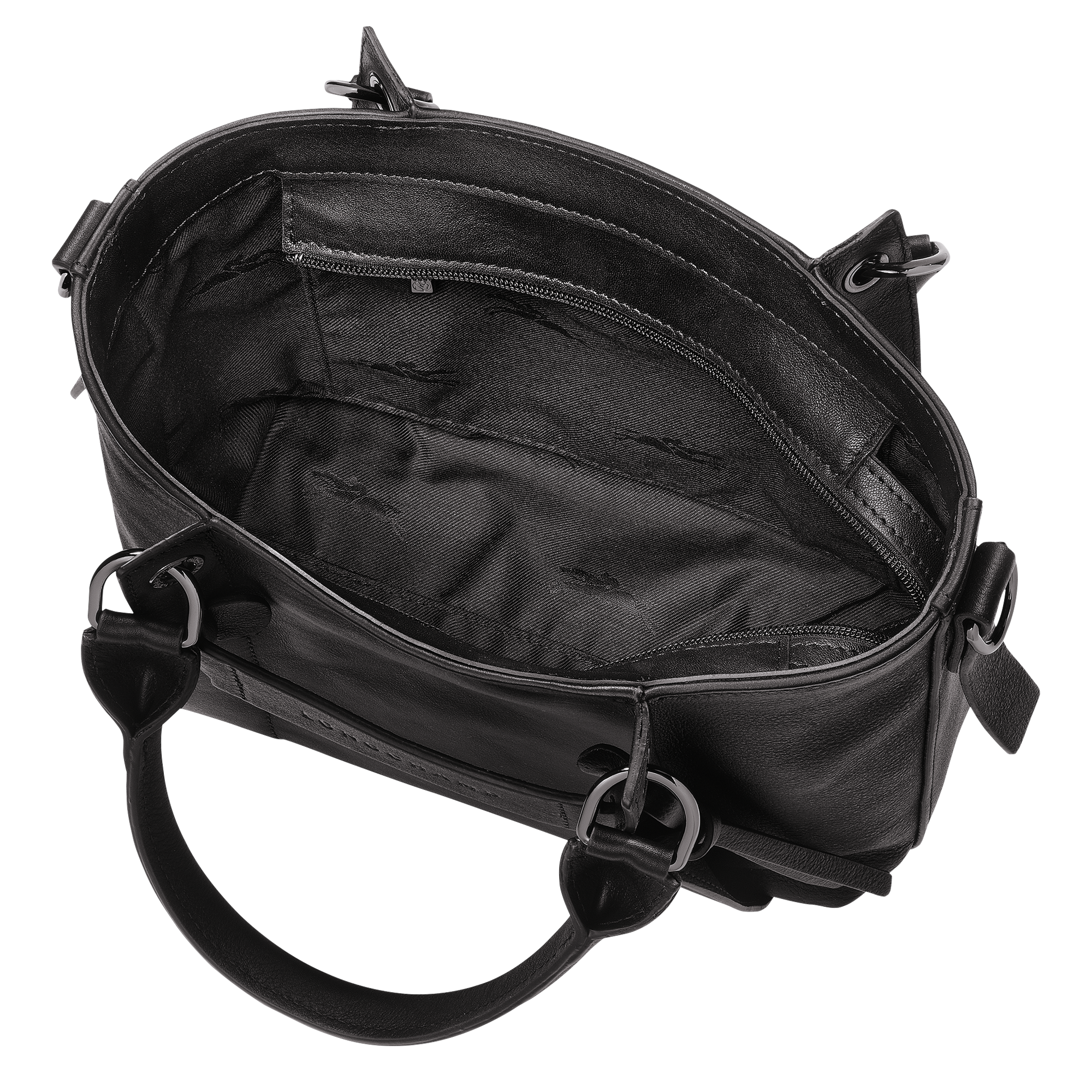 Longchamp 3D Handtasche S, Schwarz