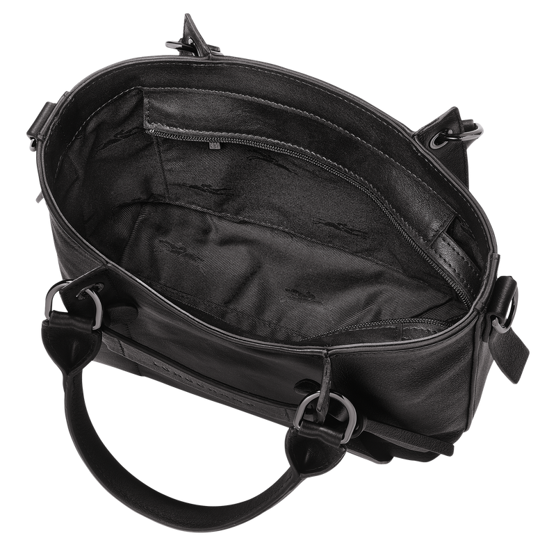 Longchamp 3D S Handbag , Black - Leather  - View 5 of  6