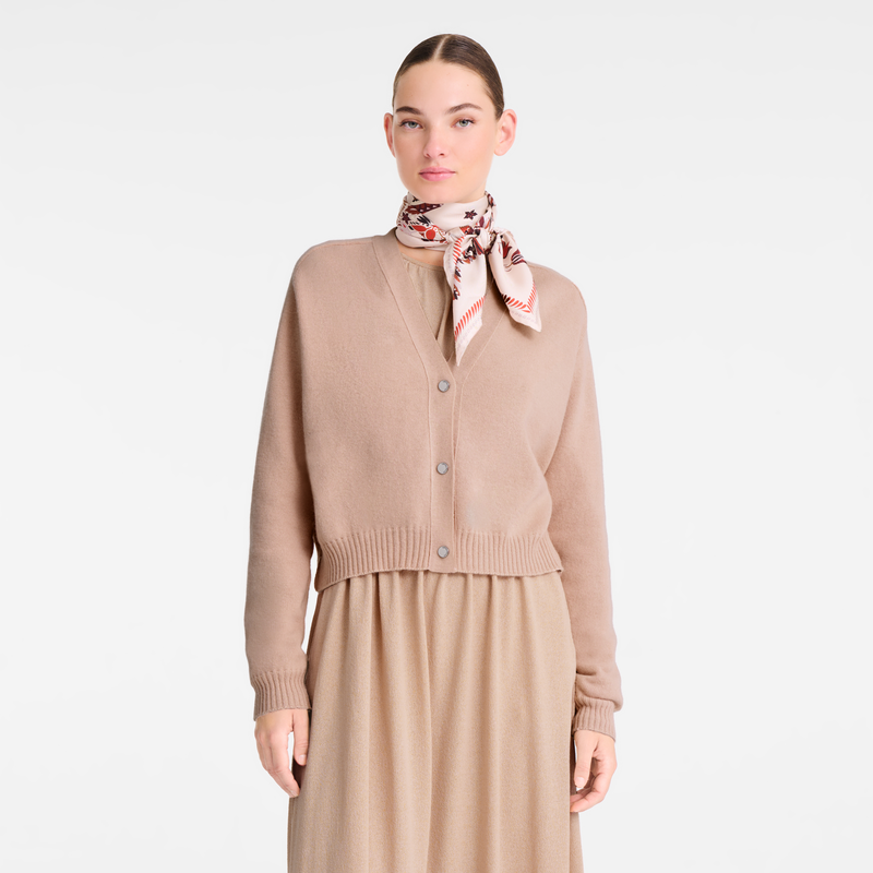 開襟衫 , 芭蕾粉色 - 針織  - 查看 4 5