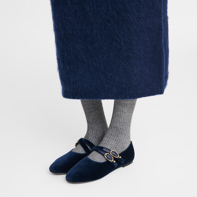Le Foulonné Ballerinas, Navy