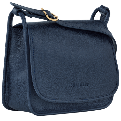 Le Foulonné M Crossbody bag , Navy - Leather - View 3 of 5