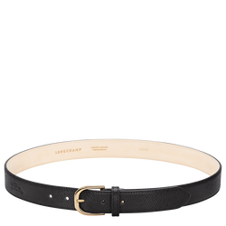 Le Pliage Original Ladies' belt , Black - Leather