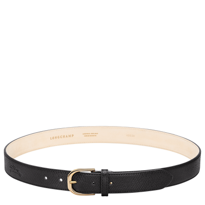 Le Pliage Original Ladies' belt , Black - Leather