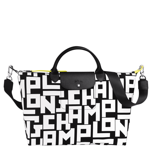 Sac porté main, 067 Noir/Blanc Sac porté main, 067 Noir/Blanc, hi-res