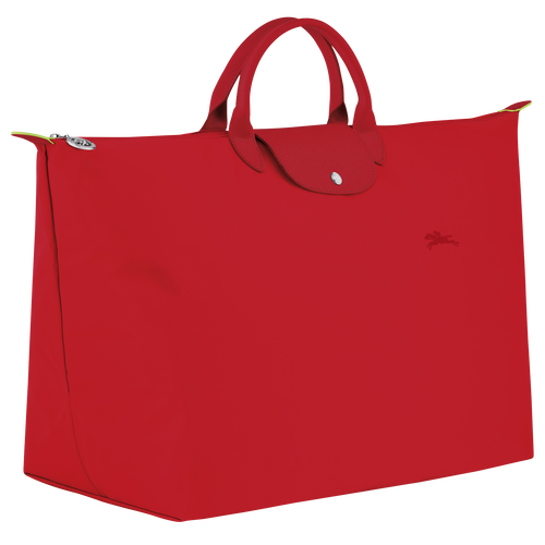 Le Pliage Green 旅行袋 M , 番茄紅 - 再生帆布 - 查看 3 7