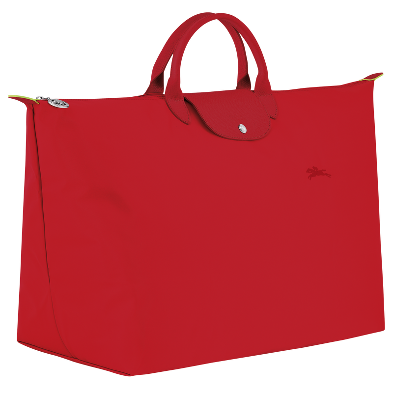 Le Pliage Green 旅行袋 M , 番茄紅 - 再生帆布  - 查看 3 7
