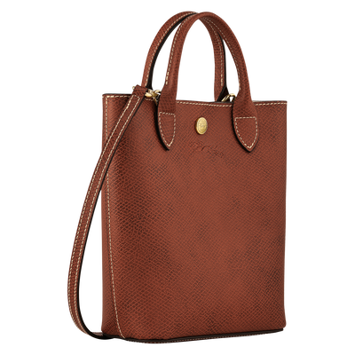 Épure Tote bag XS, Brown