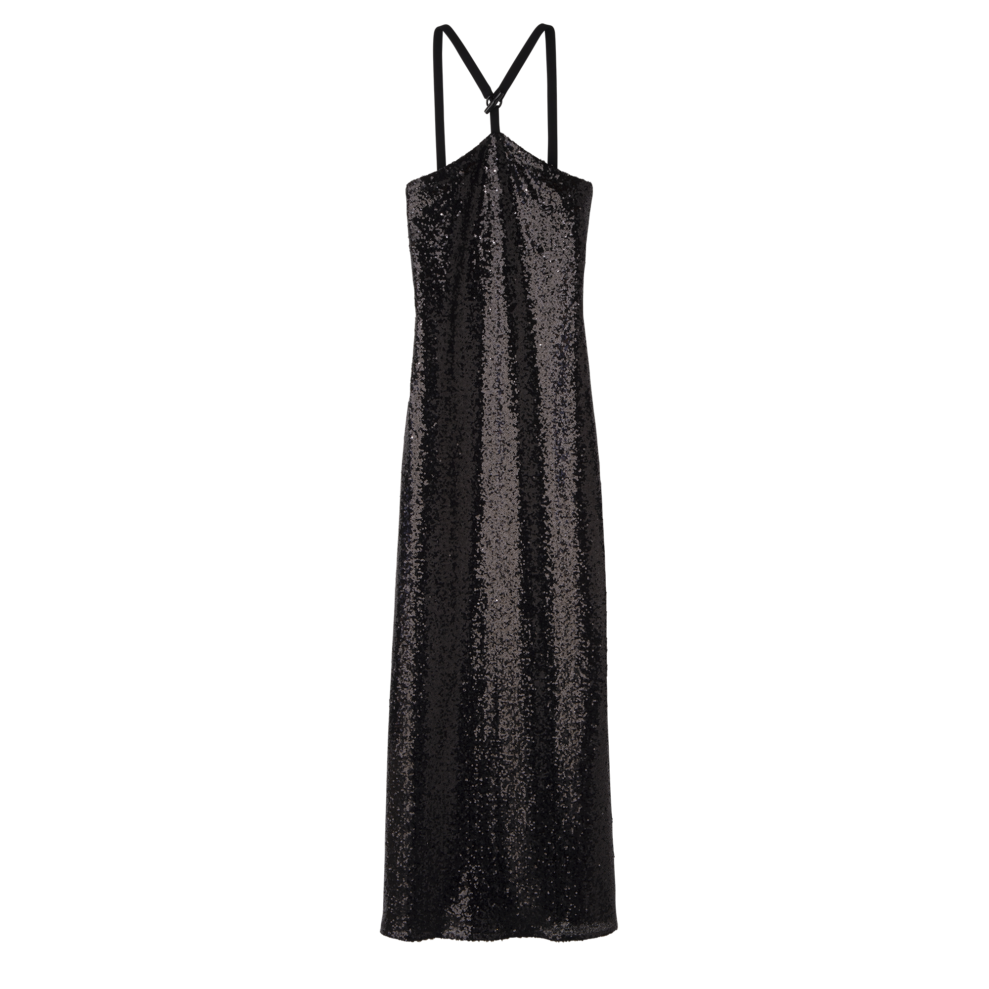 Long dress Black - Glitter 6 US | Longchamp US Long dress Black - Glitter 6 US | Longchamp US