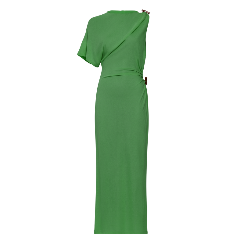 Kleid , Cr&ecirc;pe-Jersey - Matchas  - Ansicht 1 von 3
