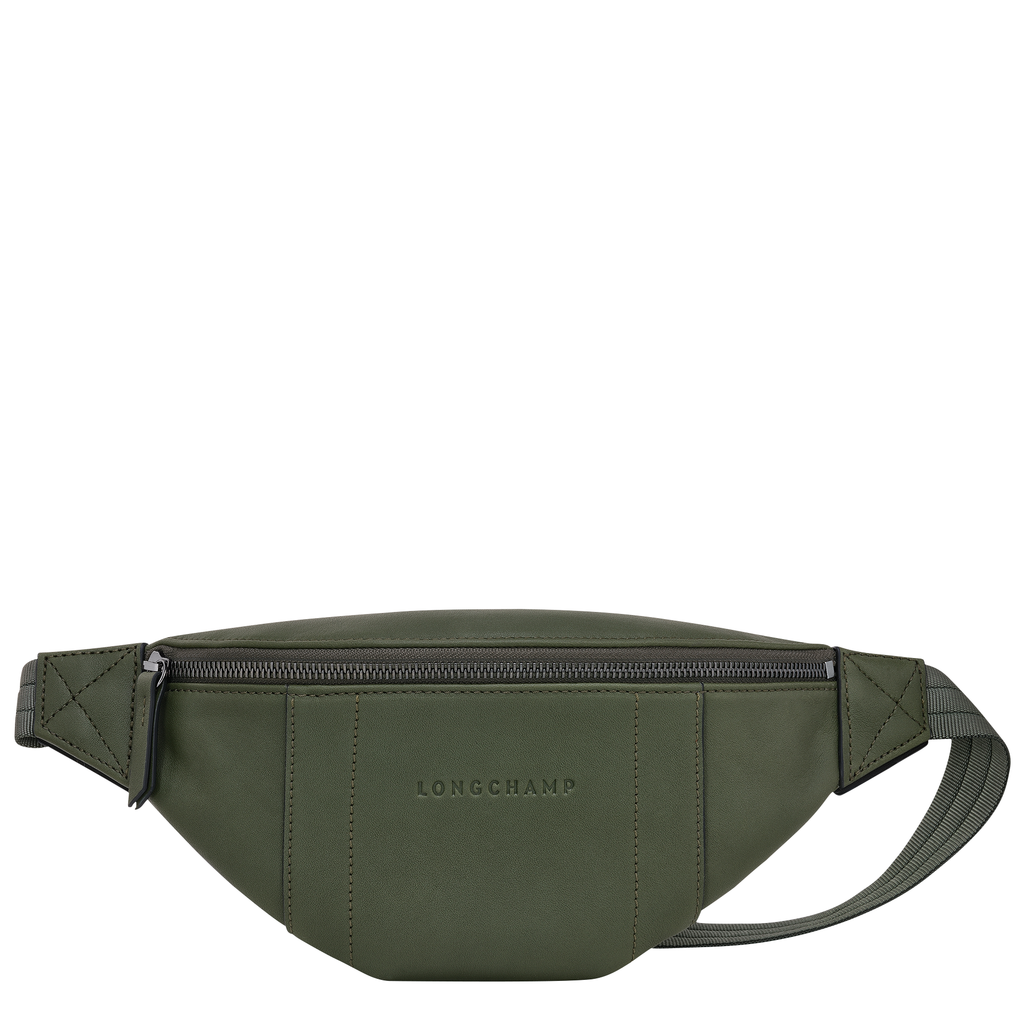 Belt bag S, Khaki - View 1 of 
        4 - zoom in Longchamp 3D Belt bag S, Khaki