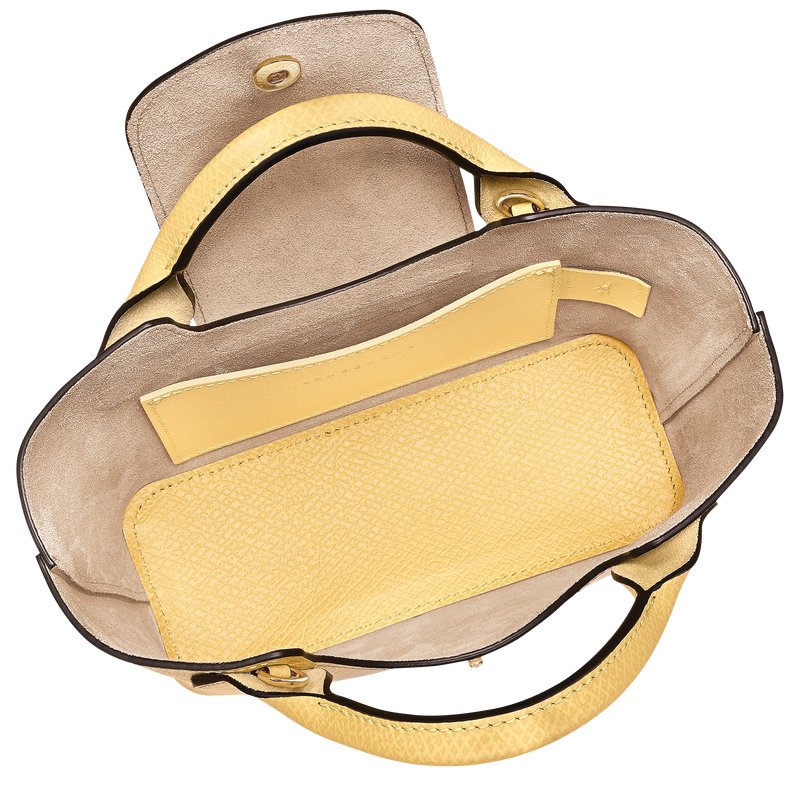 Épure XS Tote bag , Yellow Chick - Leather  - View 5 of  6