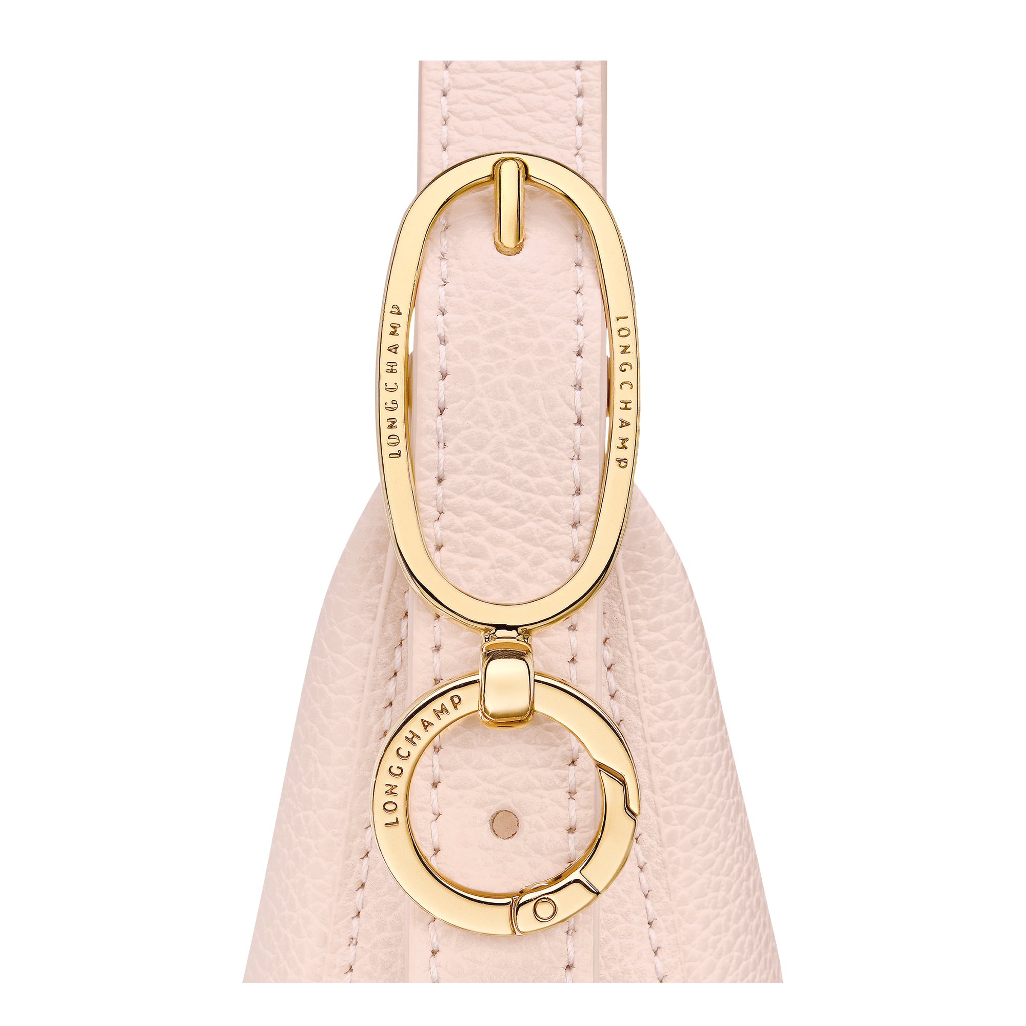 Le Foulonn&eacute; Crossbody-Tasche S, Creme