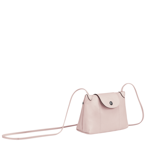 Crossbody bag Le Pliage Cuir Pale pink (L1061757P53) | Longchamp US Crossbody bag Le Pliage Cuir Pale pink (L1061757P53) | Longchamp US