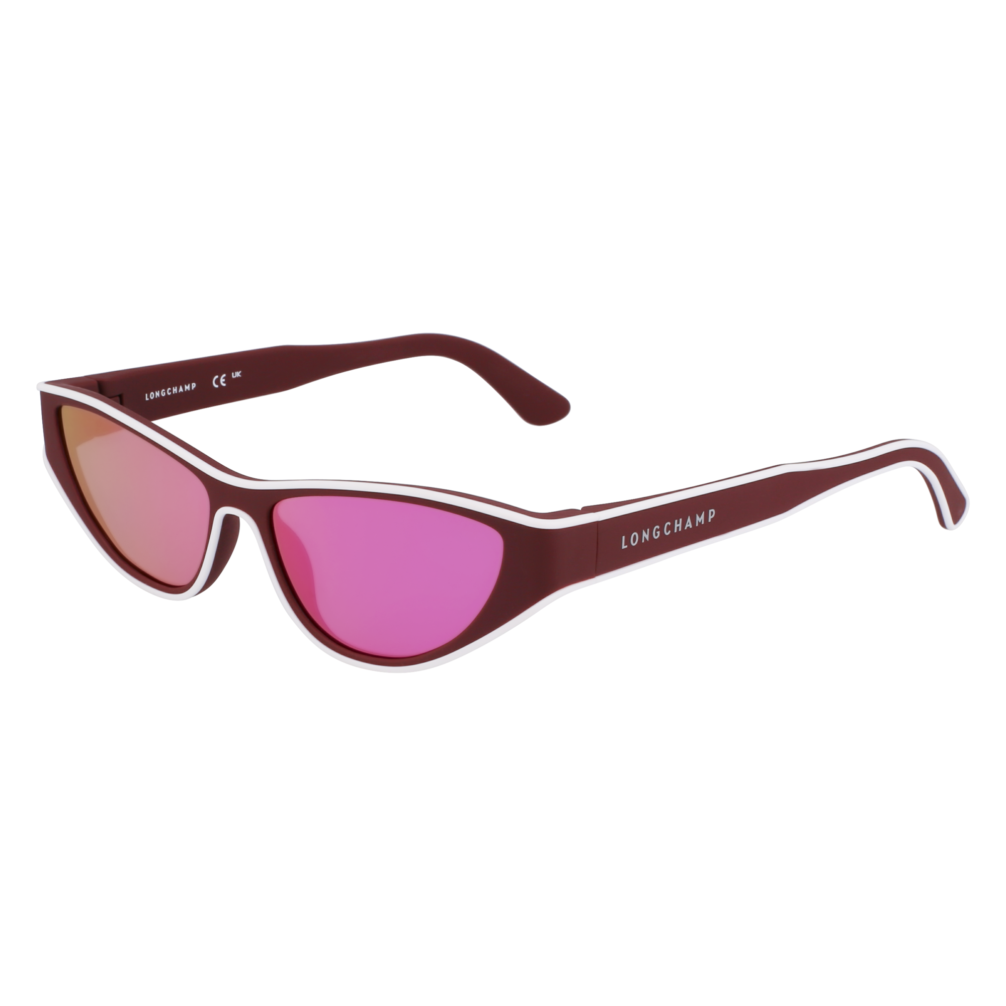 null Sunglasses, Burgundy