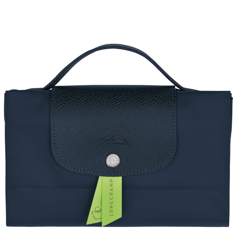 Le Pliage Green S Briefcase , Navy - Recycled canvas  - View 5 of 5