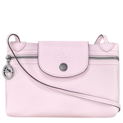 Le Pliage Xtra 斜背袋 XS , 玫瑰粉色 - 皮革