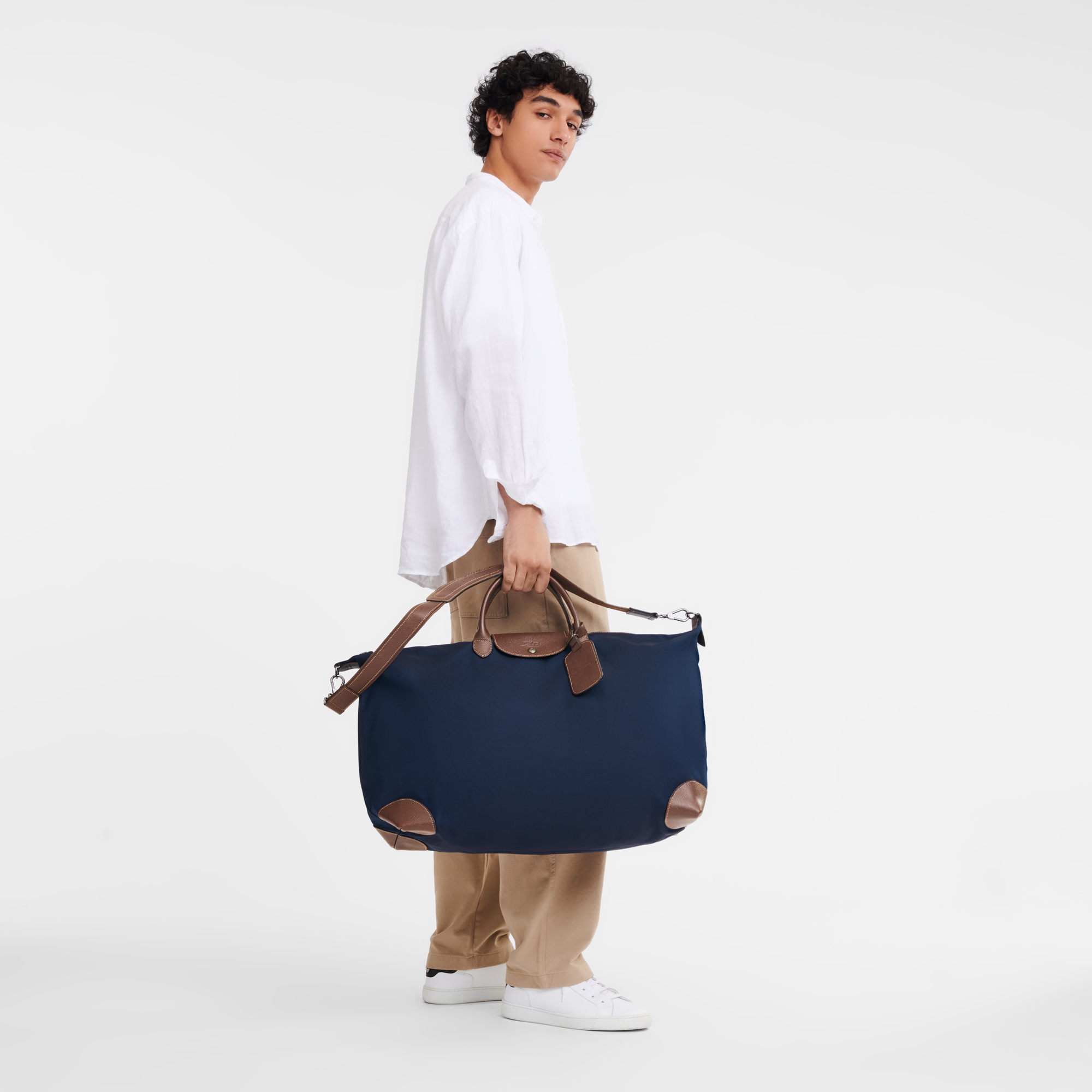 LONGCHAMP ロンシャン トラベルバッグ、大型トートバッグ-