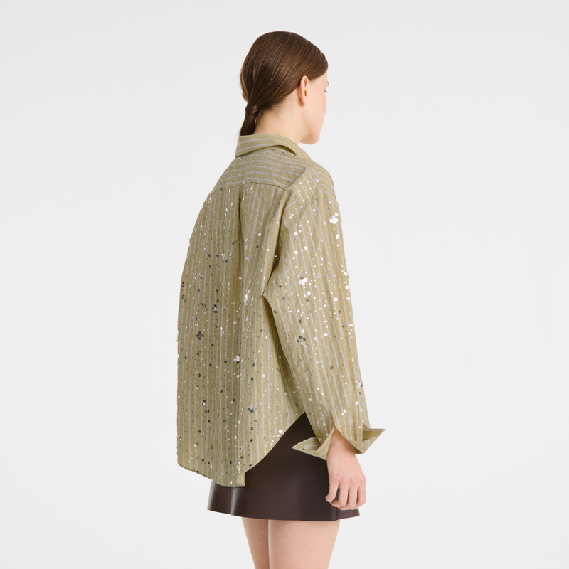 Camisa , OTHER - Pistacho  - Vista 3 de 5