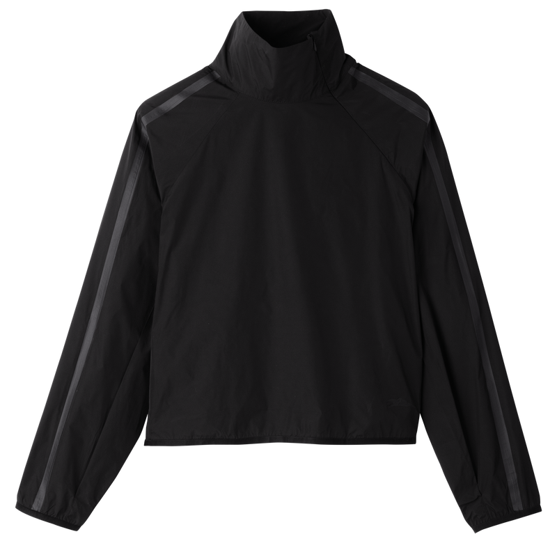 Blouson , Satin mat - Noir  - Vue 1 de 4