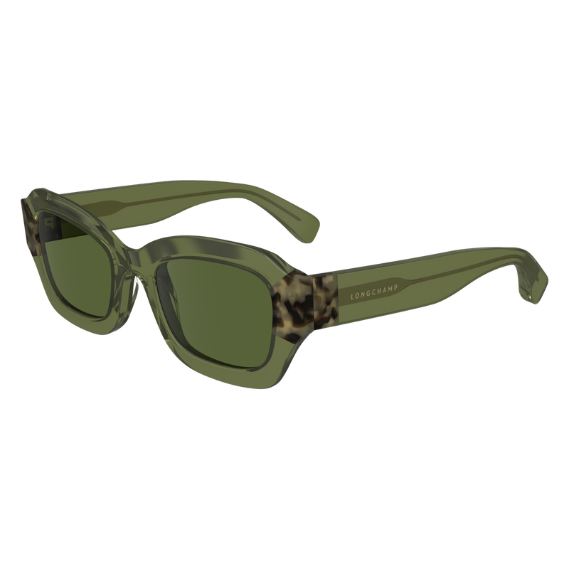 Occhiali da sole , Acetato - Tartaruga Kaki  - View 2 of  2