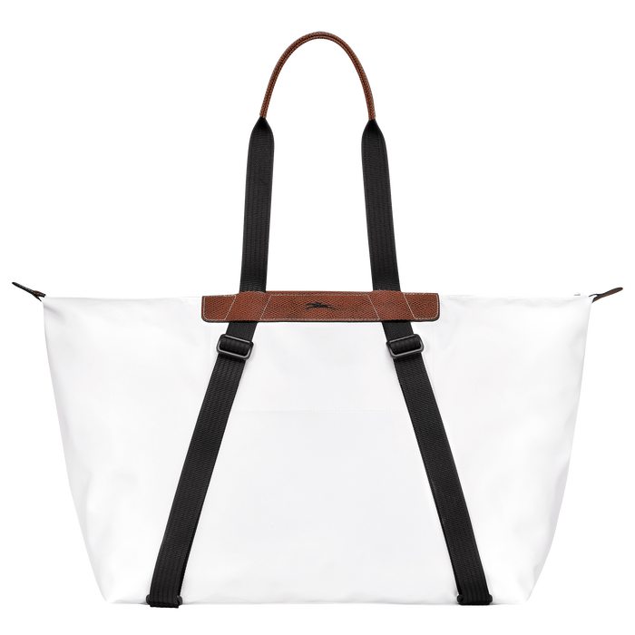 Longchamp X D'heygere Reisetasche/Rucksack S, Weiss