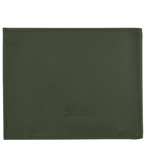 Longchamp sur Seine Wallet , Khaki - Leather - View 2 of  3