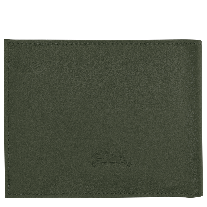 Longchamp sur Seine Wallet , Khaki - Leather  - View 2 of  3